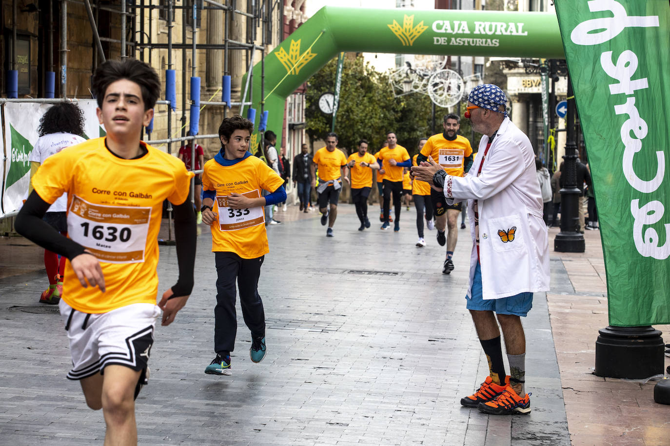 Las imágenes de la carrera Galbán en Oviedo