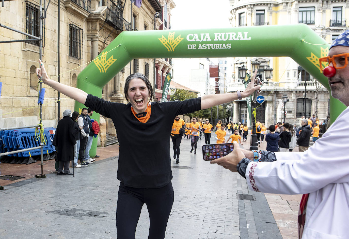 Las imágenes de la carrera Galbán en Oviedo