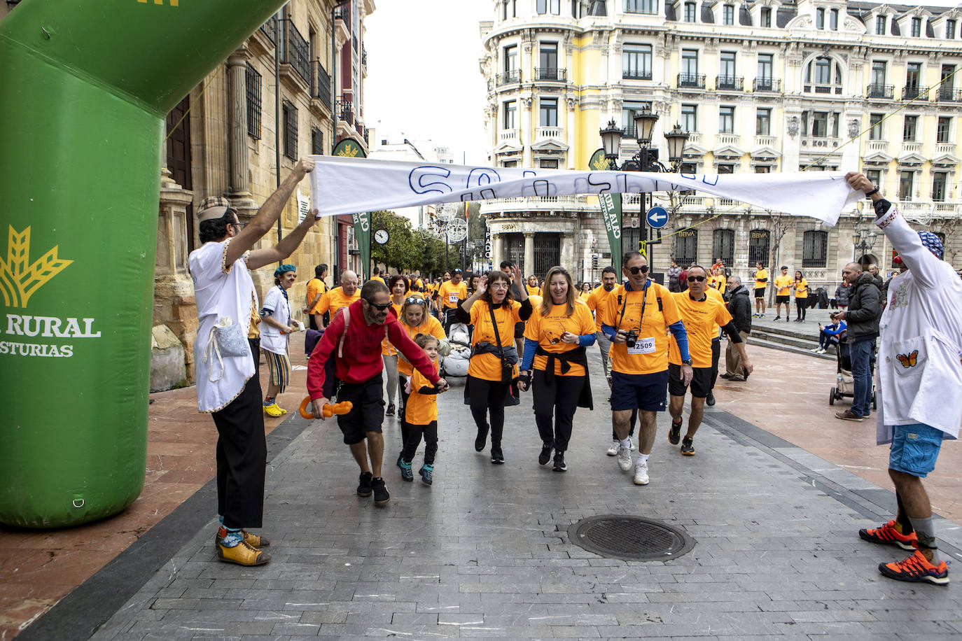 Las imágenes de la carrera Galbán en Oviedo