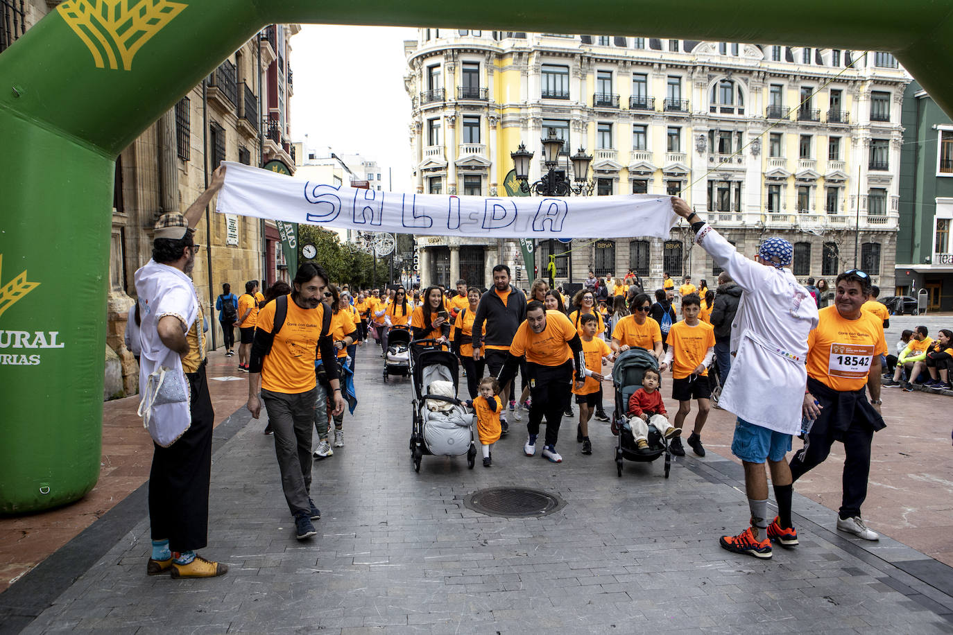 Las imágenes de la carrera Galbán en Oviedo