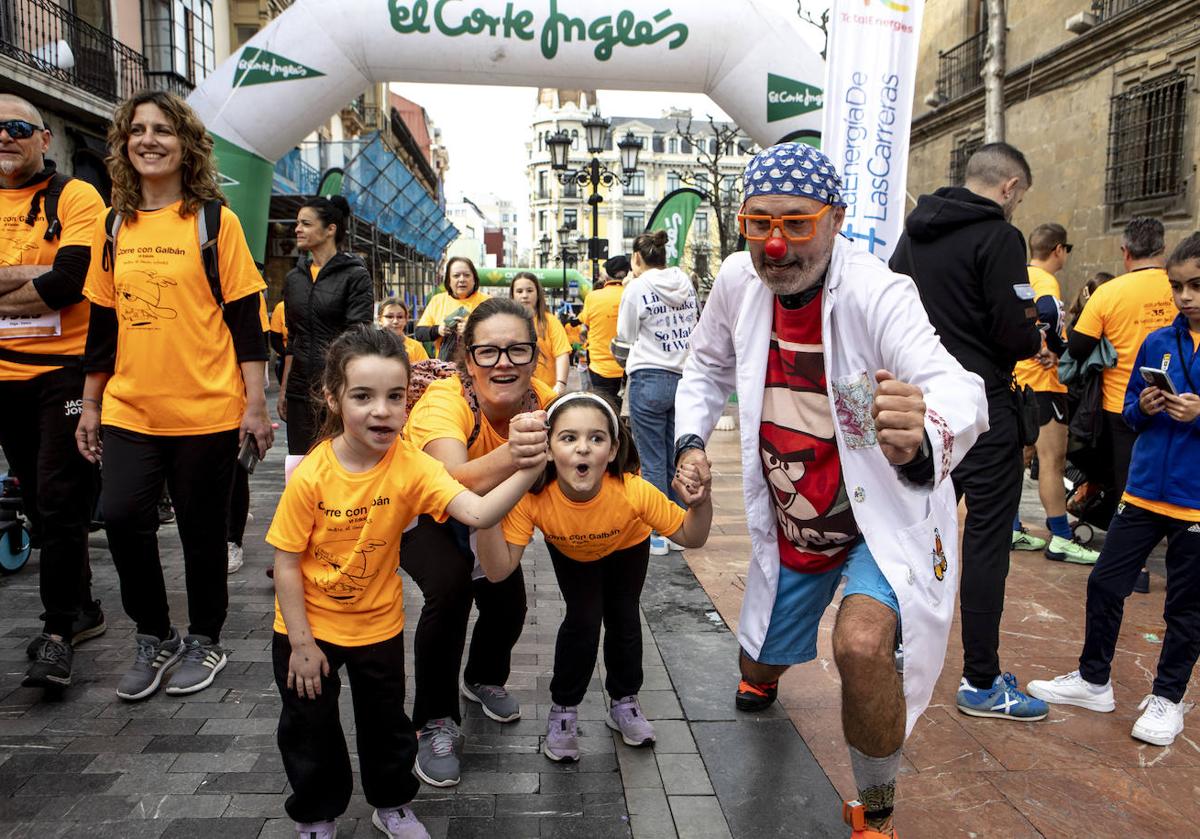 Las imágenes de la carrera Galbán en Oviedo