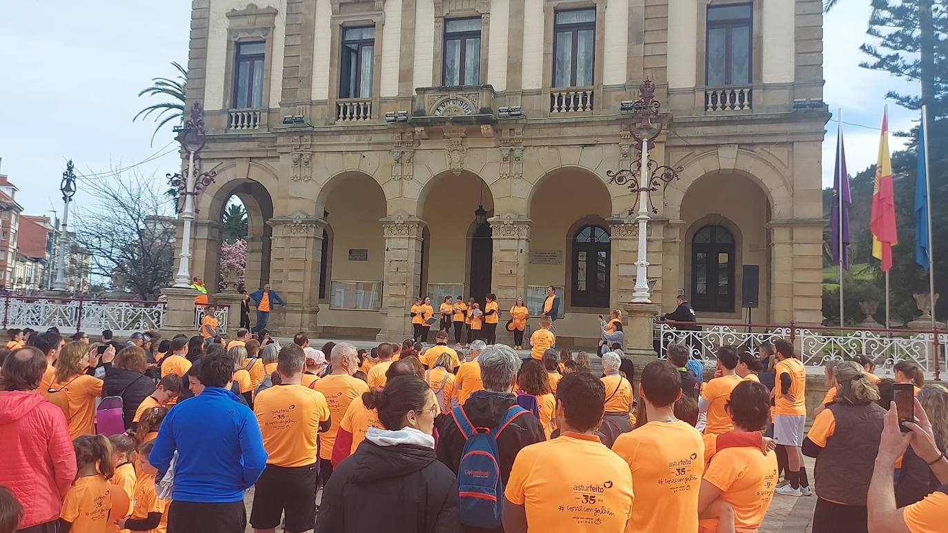 Asturias corre por Galbán contra el cáncer infantil