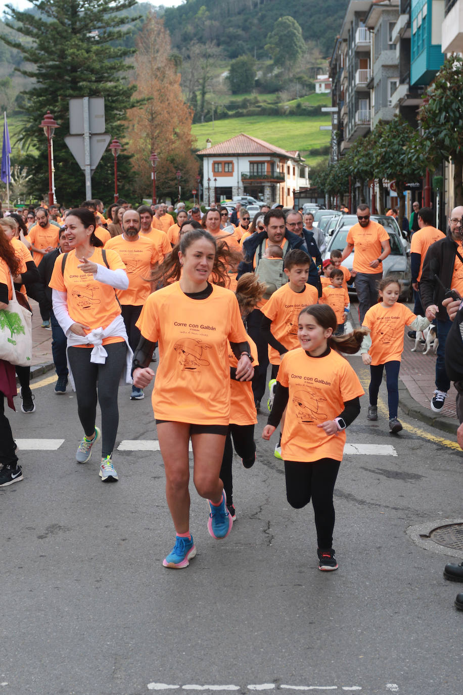 Asturias corre por Galbán contra el cáncer infantil