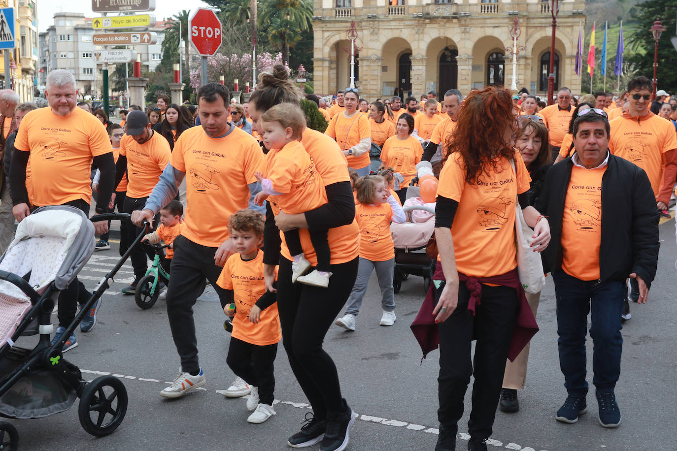 Asturias corre por Galbán contra el cáncer infantil