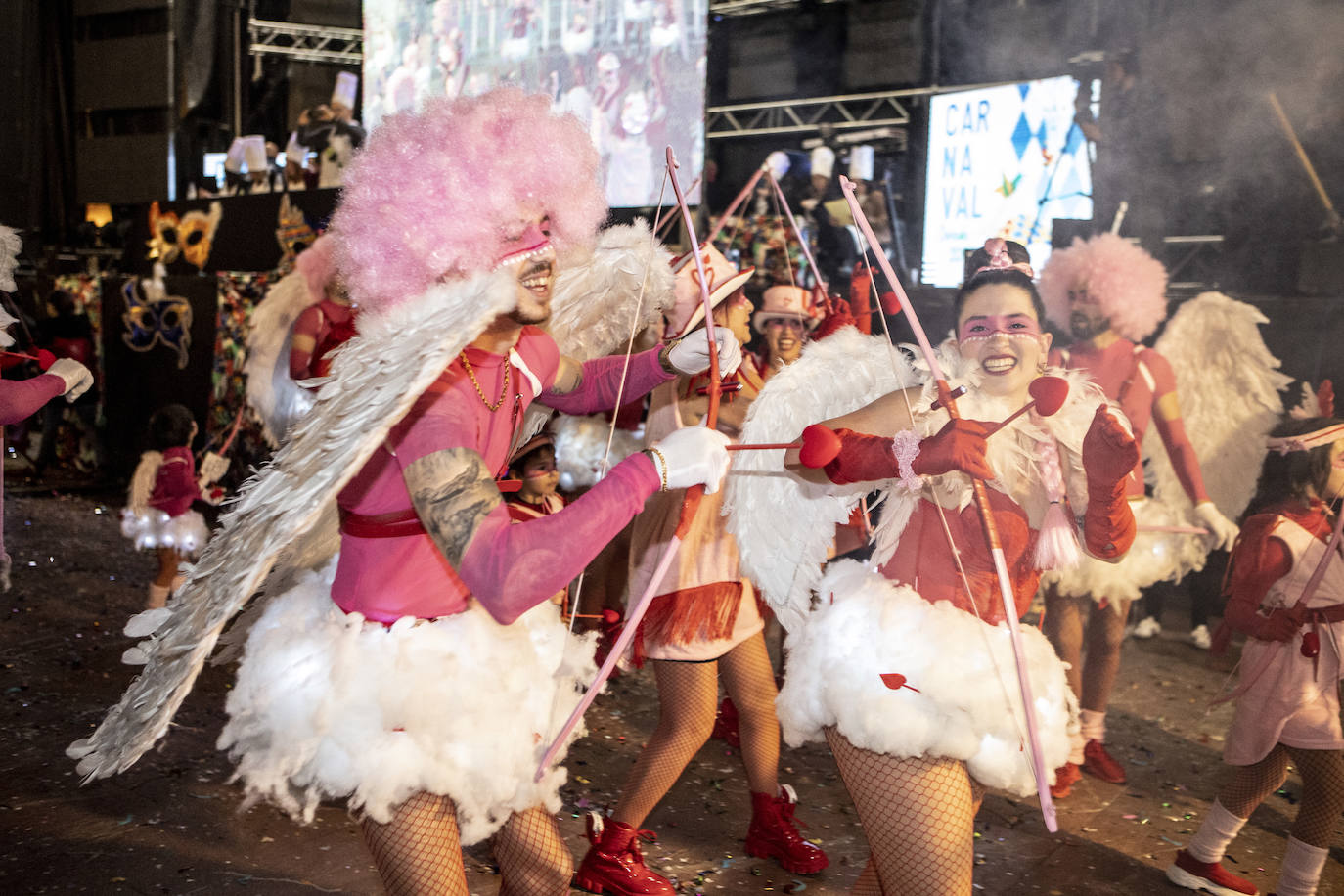 La celebración del antroxu de Oviedo, en imágenes