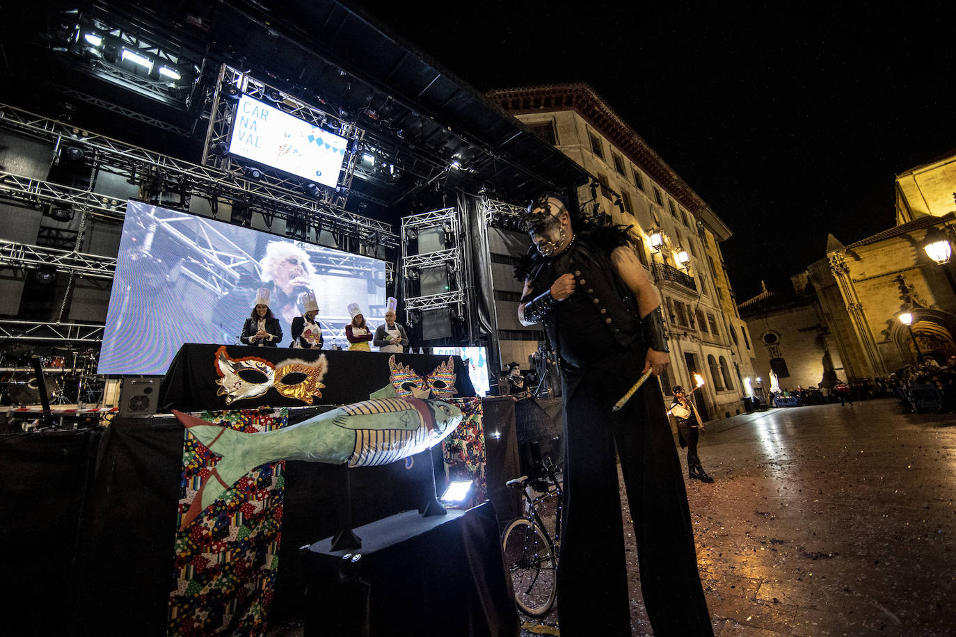 La celebración del antroxu de Oviedo, en imágenes