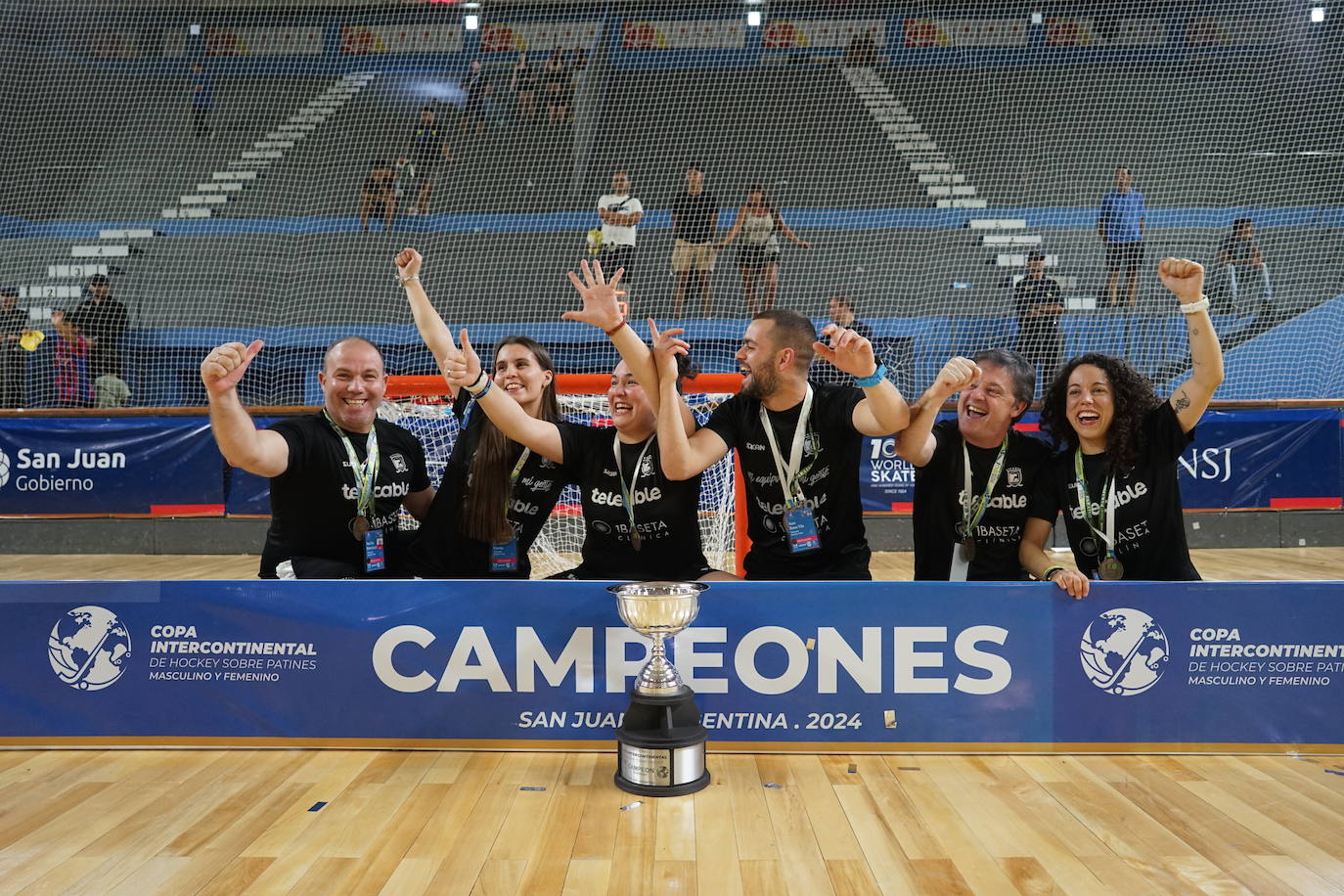 La gloria del Telecable Hockey es mundial