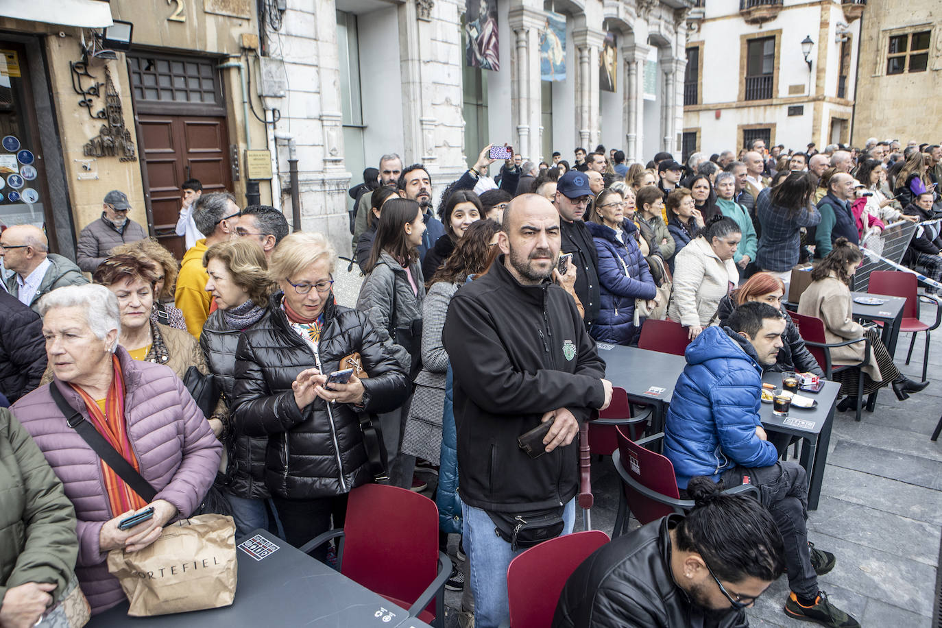 Las imágenes que deja la grabación de Masterchef en Oviedo