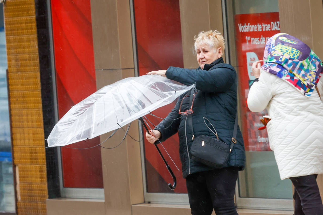 Temporal de viento y lluvia en Asturias: las imágenes de la borrasca &#039;Louis&#039;