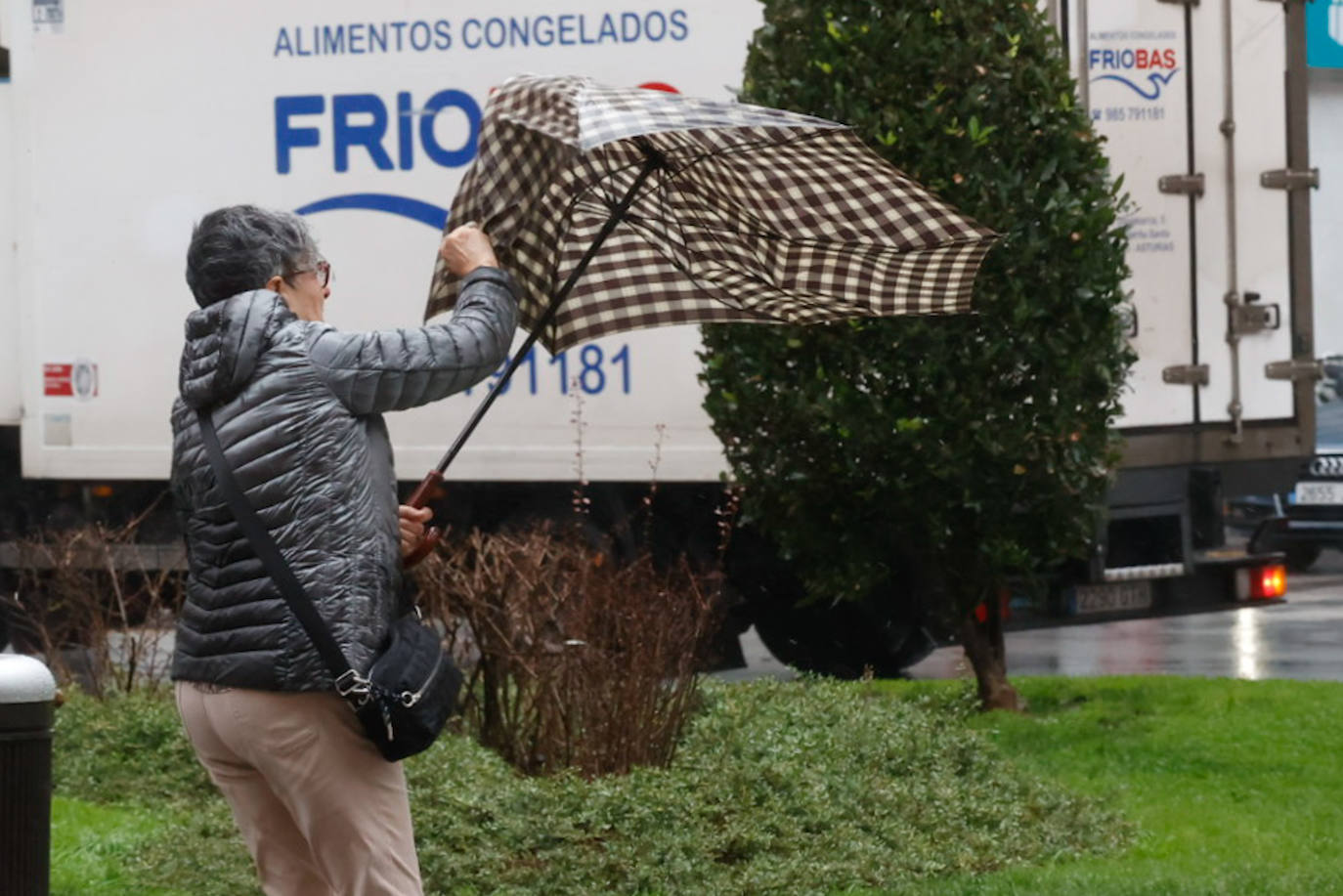 Temporal de viento y lluvia en Asturias: las imágenes de la borrasca &#039;Louis&#039;