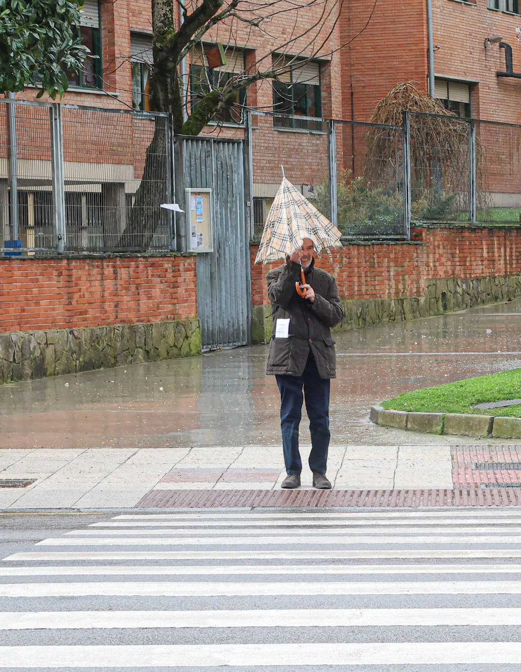 Temporal de viento y lluvia en Asturias: las imágenes de la borrasca &#039;Louis&#039;