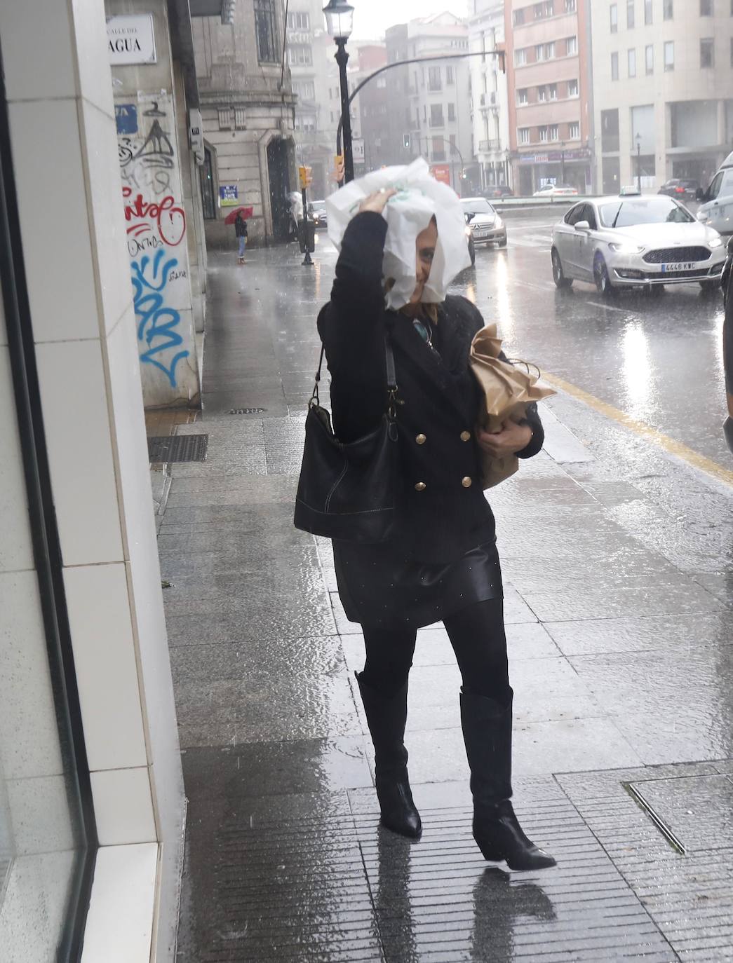 Temporal de viento y lluvia en Asturias: las imágenes de la borrasca &#039;Louis&#039;