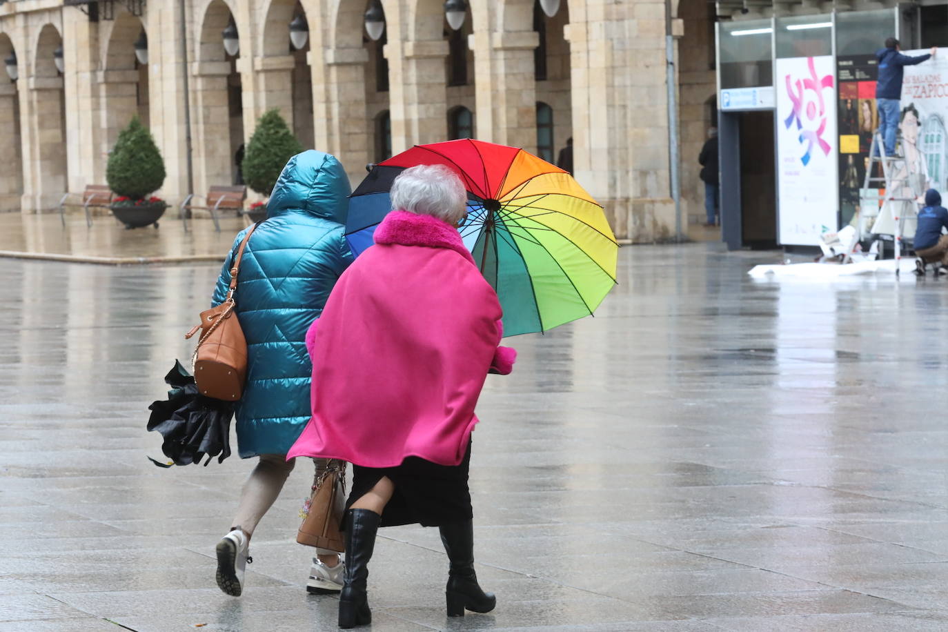 Lluvia, viento y nieve: el temporal &#039;Mónica&#039; pone a Asturias en alerta