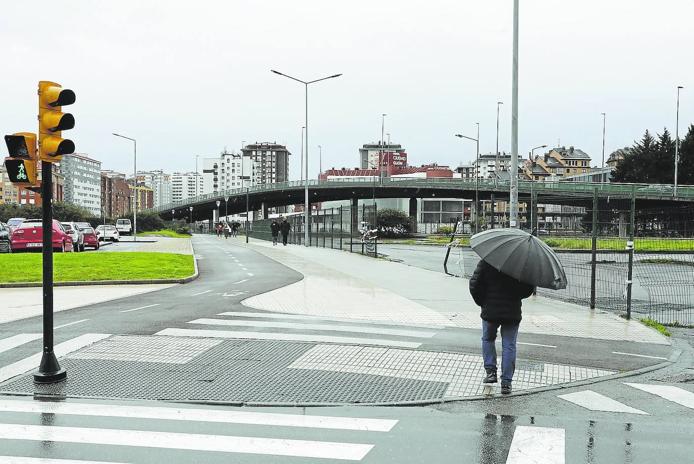 Una gran rotonda ocupará el actual espacio del viaducto de Carlos Marx, que será derribado.