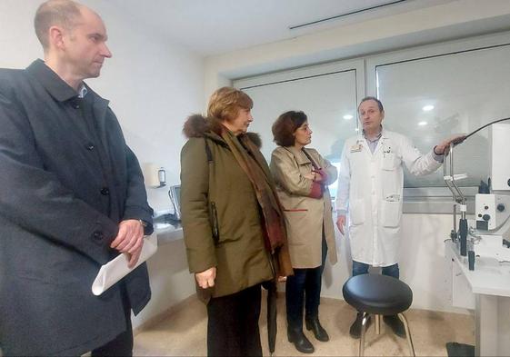 El Hospital San Agustín incorpora el primer láser 'YAG' para tratar glaucomas