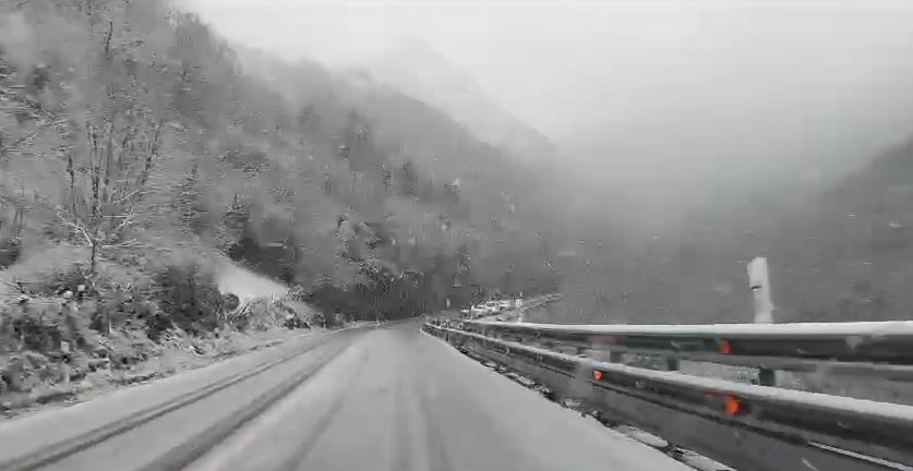 Lluvia, viento y nieve: el temporal &#039;Mónica&#039; pone a Asturias en alerta