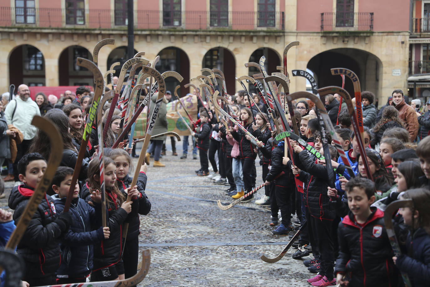 Gijón homenajea a las campeonas del mundo