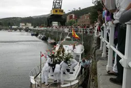 Imagen de archivo de la procesión marinera en San Esteban de Pravia.