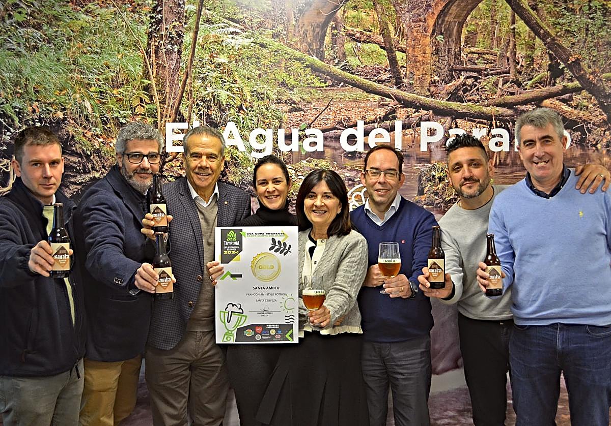 Santa Cerveza Medalla de oro