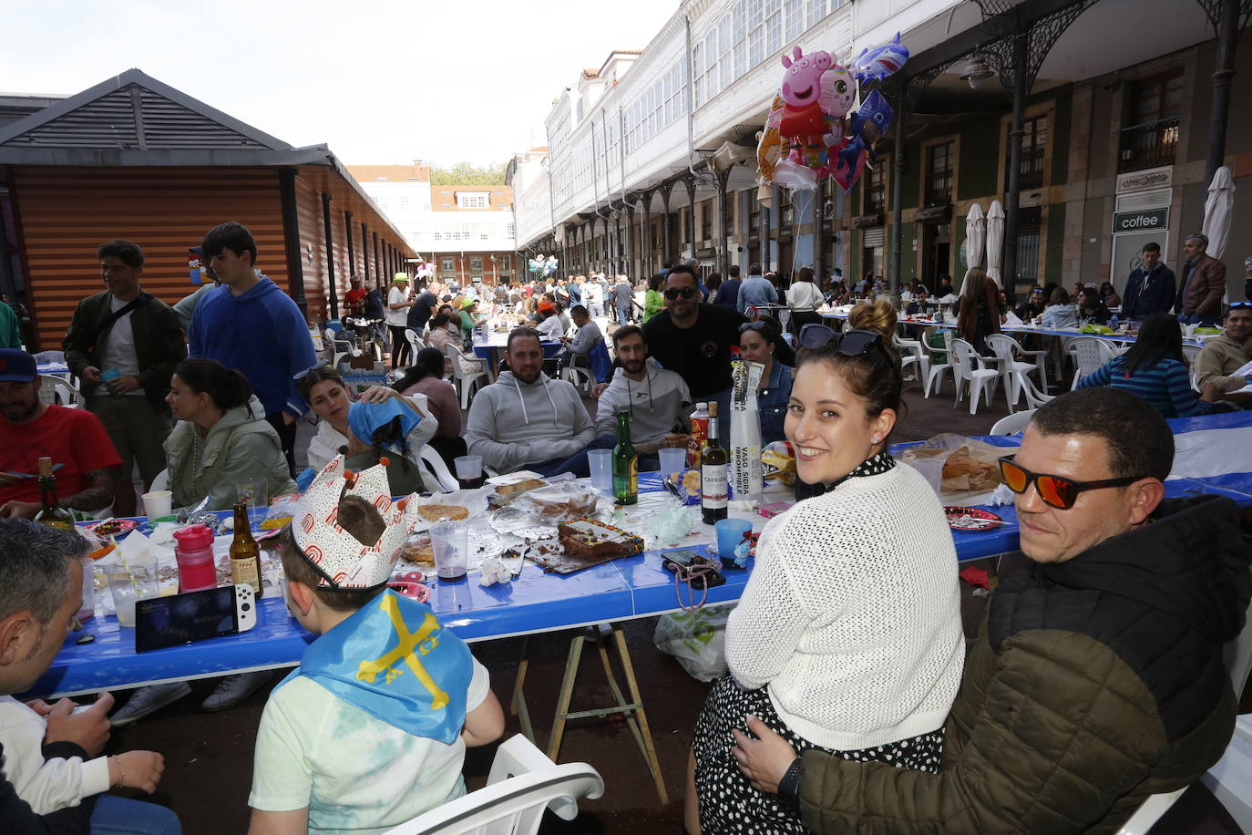 La Comida en la Calle de Avilés, en 2023.