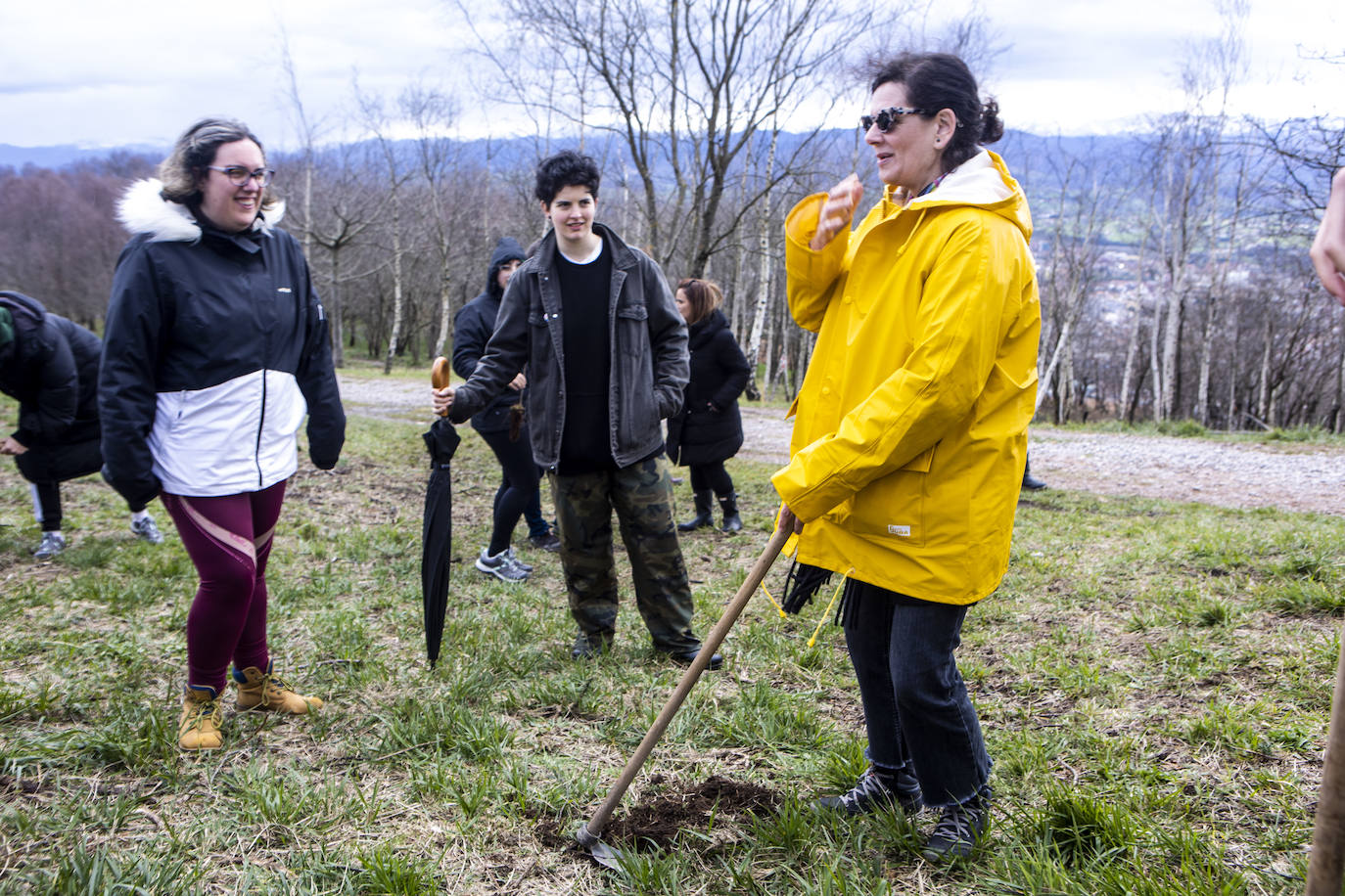 2.000 árboles para reforestar el Naranco tras el incendio