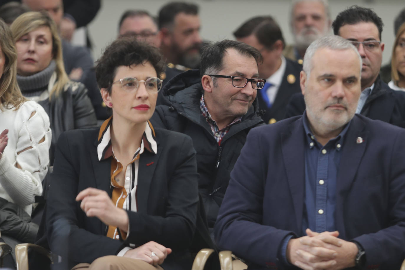 Gijón homenajea a sus bomberos