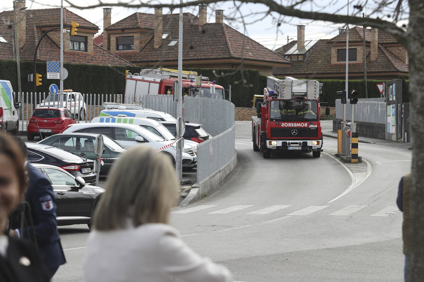 Gijón homenajea a sus bomberos