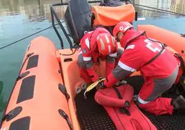 Así se prepara Cruz Roja ante una emergencia en el mar