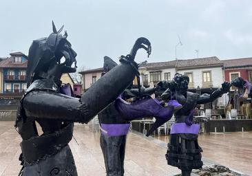 El feminismo tiñe Asturias de morado: las imágenes del Día de la Mujer por concejos