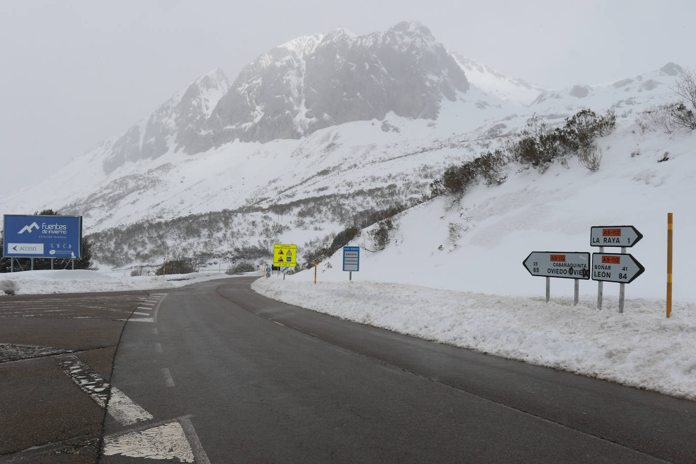 Una jornada para disfrutar de la nieve y del esquí en Asturias