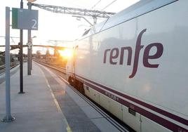 Una captura de la web de Renfe caída este lunes.