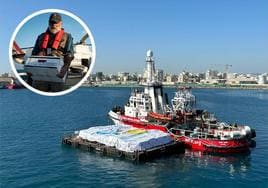 Zarpa el barco de la ONG Open Arms cargado con 200 toneladas alimentos para la Franja Gaza con la ayuda de World Central Kitchen.