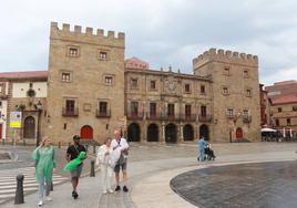 El Palacio de Revillagijedo de Gijón.