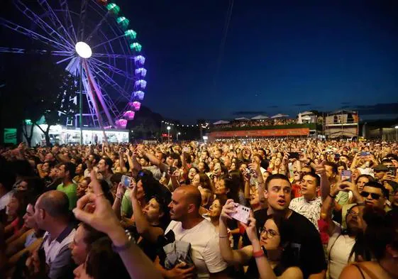 Público en un concierto de la pasada edición del Festival Metrópoli Gijón.