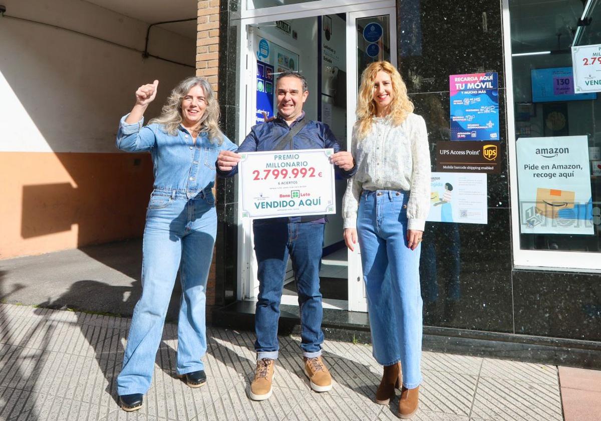 Maggie Madera, Javier Fueyo y Roxana Menéndez dieron un premio de 2,7 millones en la administración avilesina de la calle Casas del Prado.