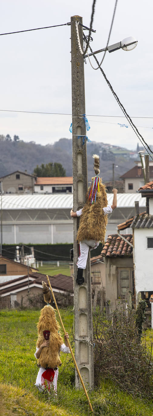 Los mazcaritos de Valdesoto: explosión de energía para despedir el invierno