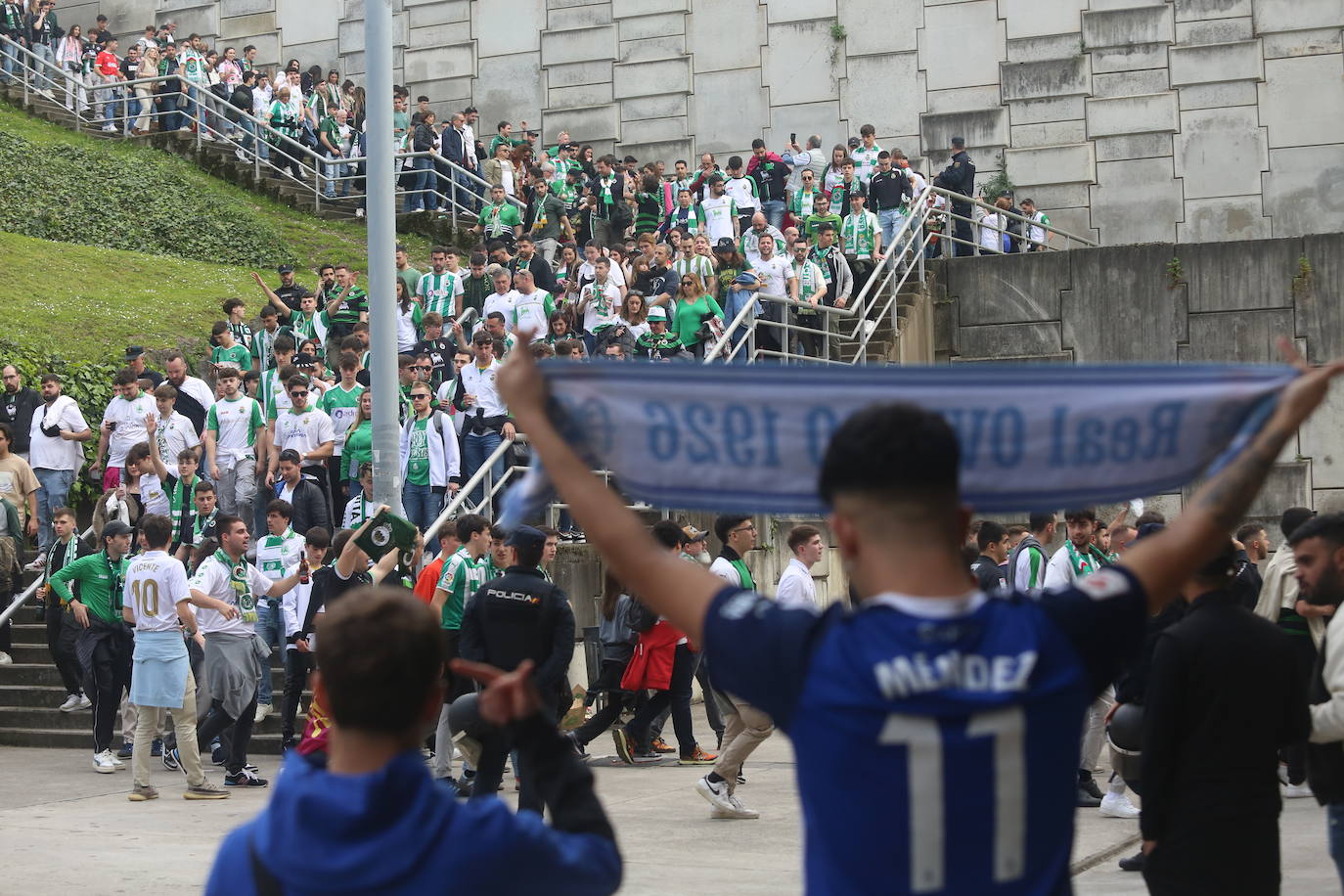 ¿Estuviste en el Real Oviedo - Racing de Santander? ¡Búscate!