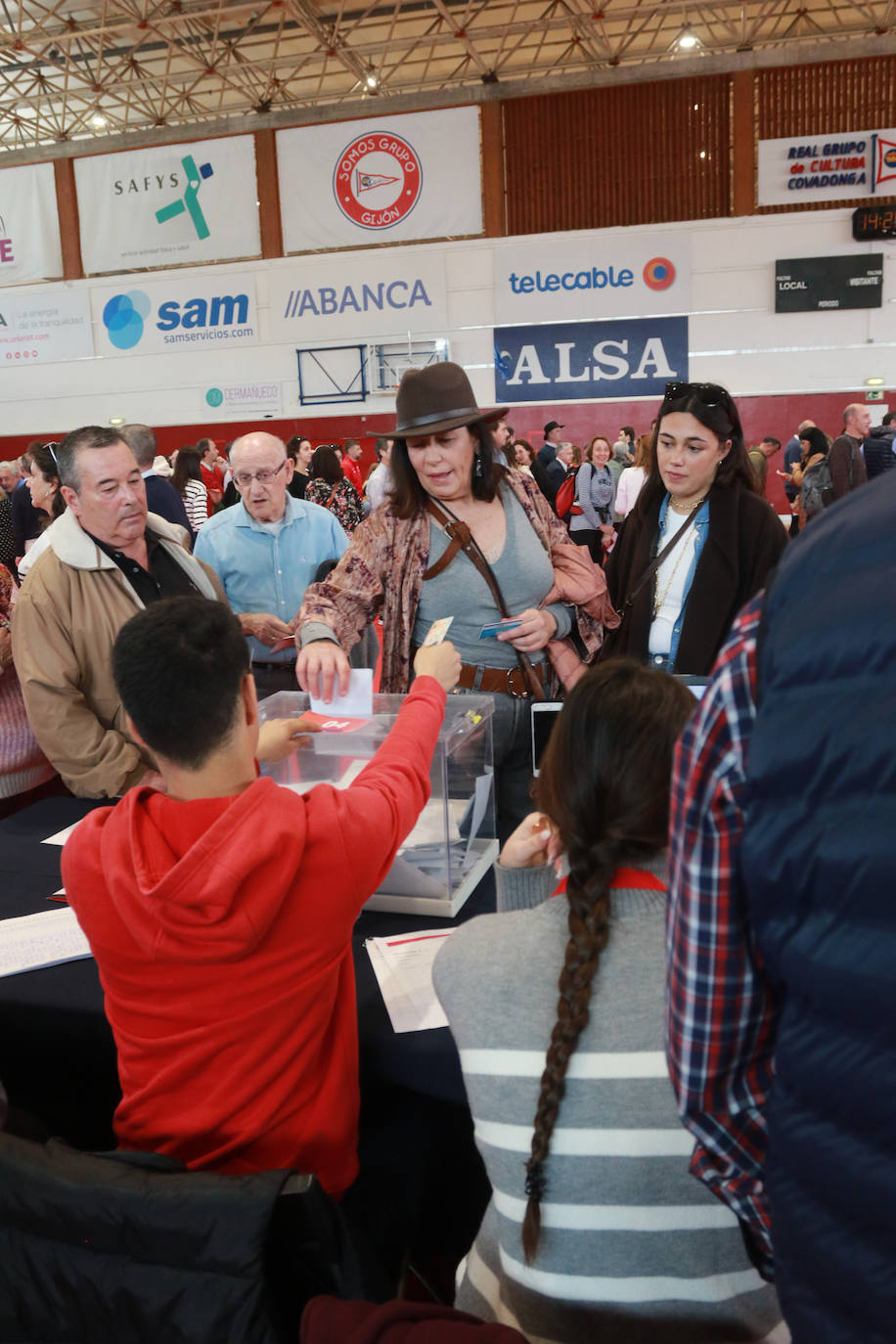 Notable participación en las elecciones del Grupo Covadonga