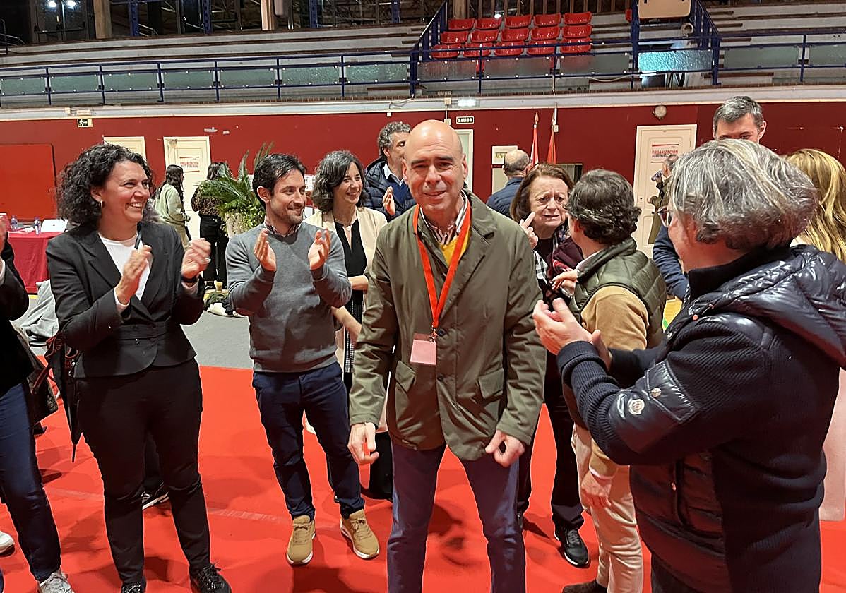 Joaquín Miranda, tras saberse ganador.