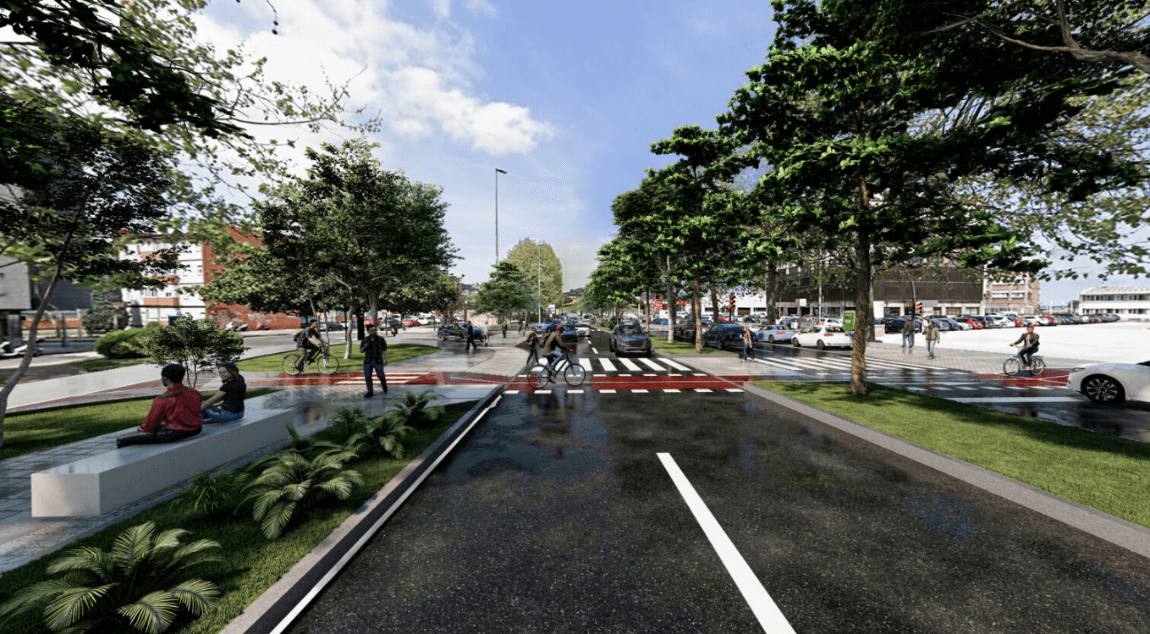 Proyecto de la avenida Príncipe de Asturias.