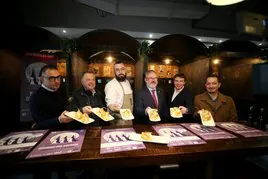 David Codón, Miguel Ángel de Dios, Miguel González Luz, Alfredo García Quintana, José Luis Almeida y Luis García Pevida.