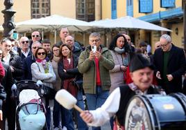 Ambientazo en Asturias el Domingo de Ramos