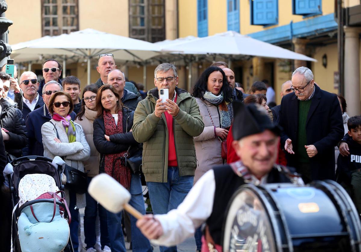 Ambientazo en Asturias el Domingo de Ramos