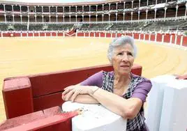 Loli Menéndez, guardesa de la plaza de toros de El Bibio, falleció este martes.