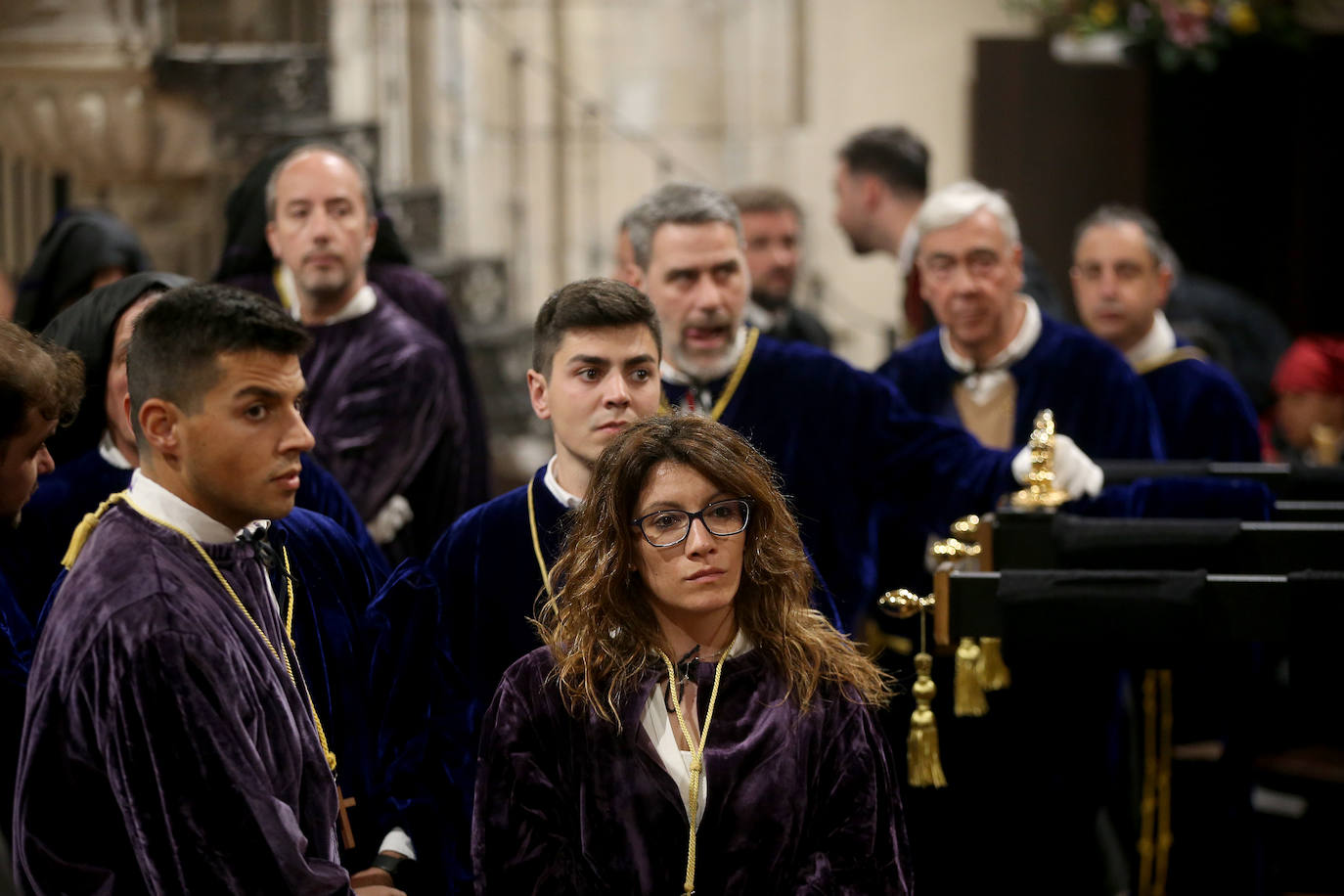 La procesión de El Nazareno de Oviedo no pudo salir por la lluvia