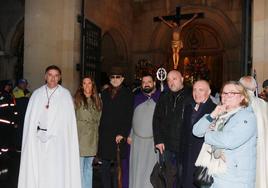 La lluvia priva a los gijoneses del Cristo de la Misericordia