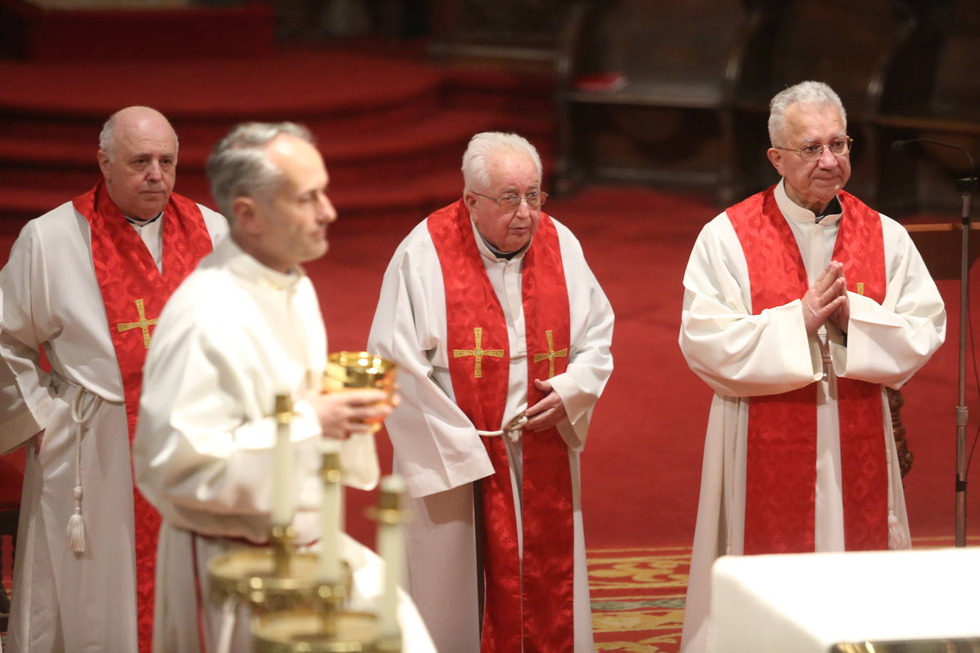 El Santo Sudario se exhibe en la Catedral
