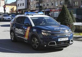 Un coche de la Policía Nacional.