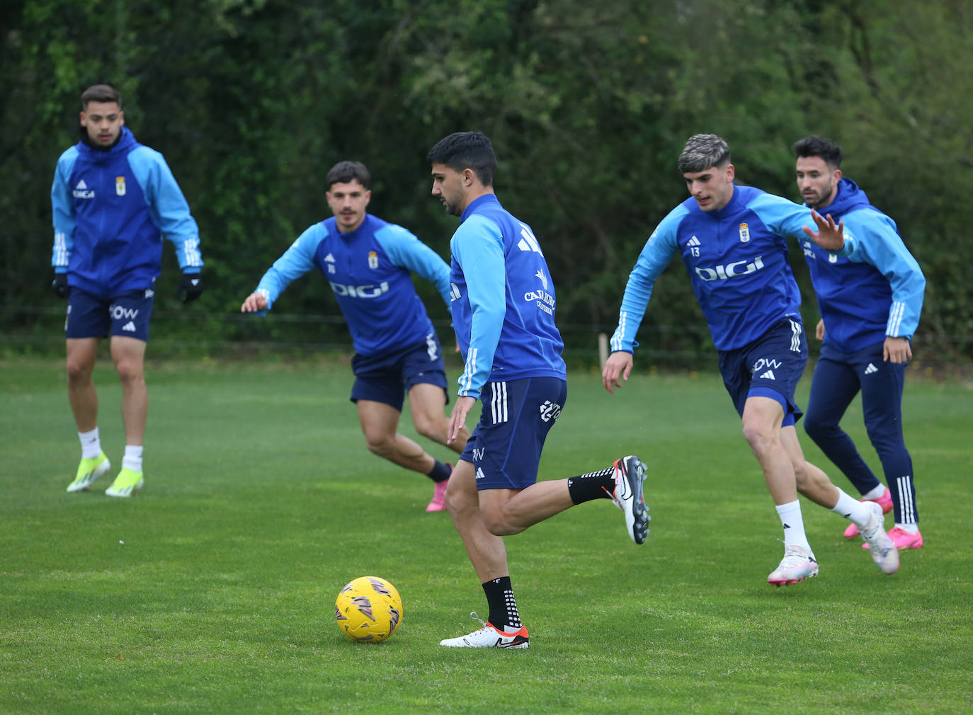 Entrenamiento del Oviedo (02/04/24)