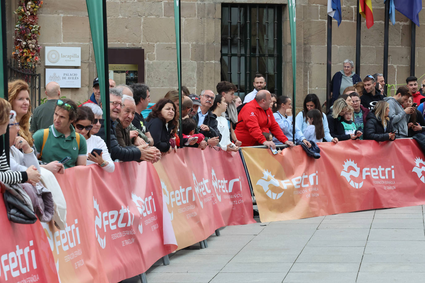 Las imágenes que deja la primera jornada del Duatlón en Avilés